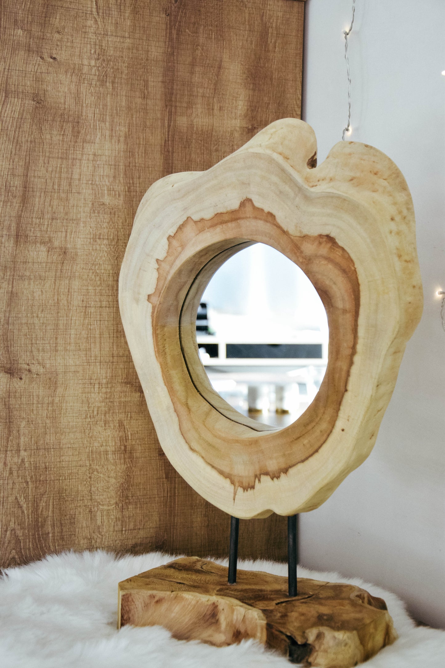 Spiegel Teak (enkel afhalen)