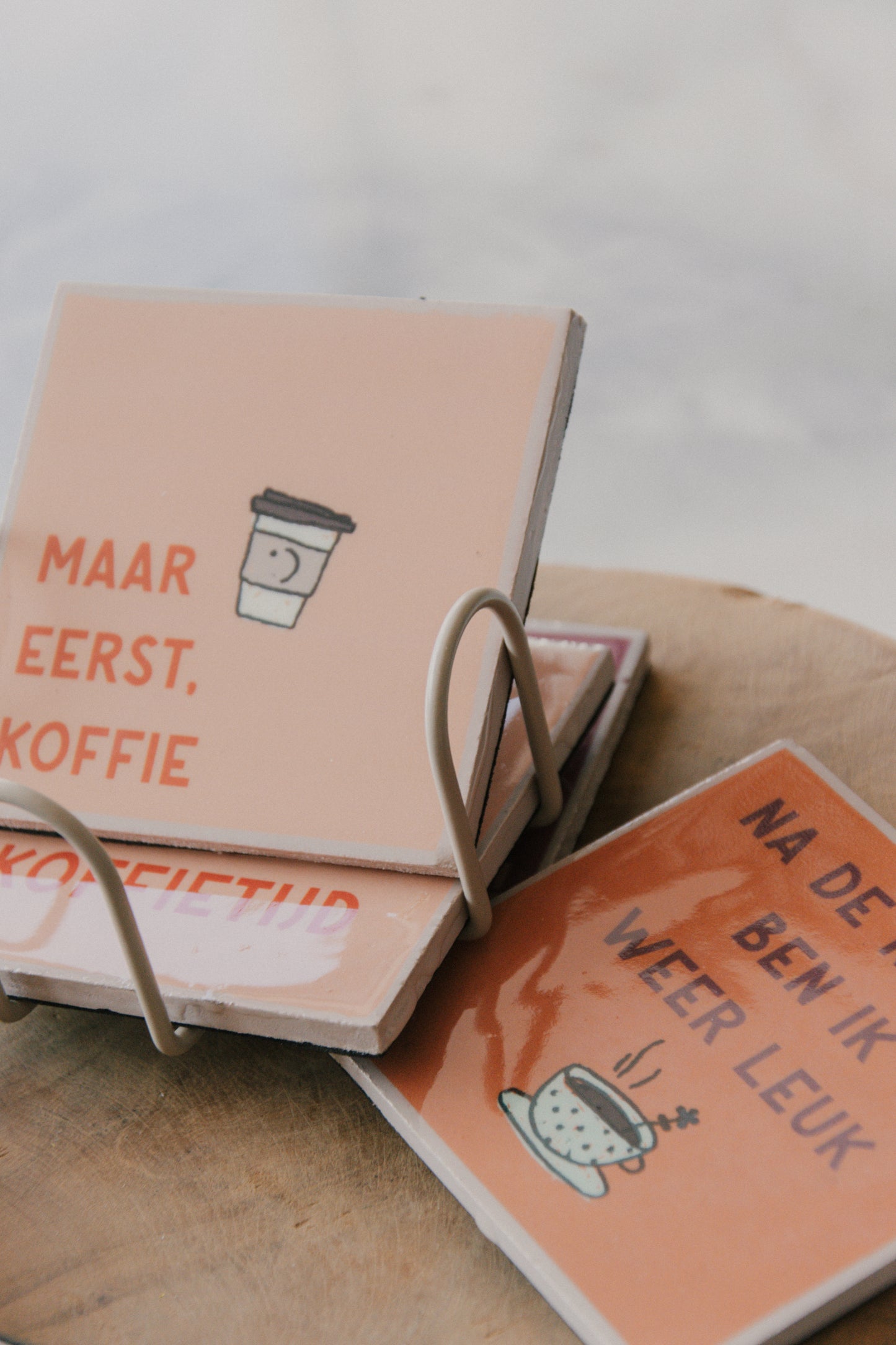 Onderzetters Coffee Quotes