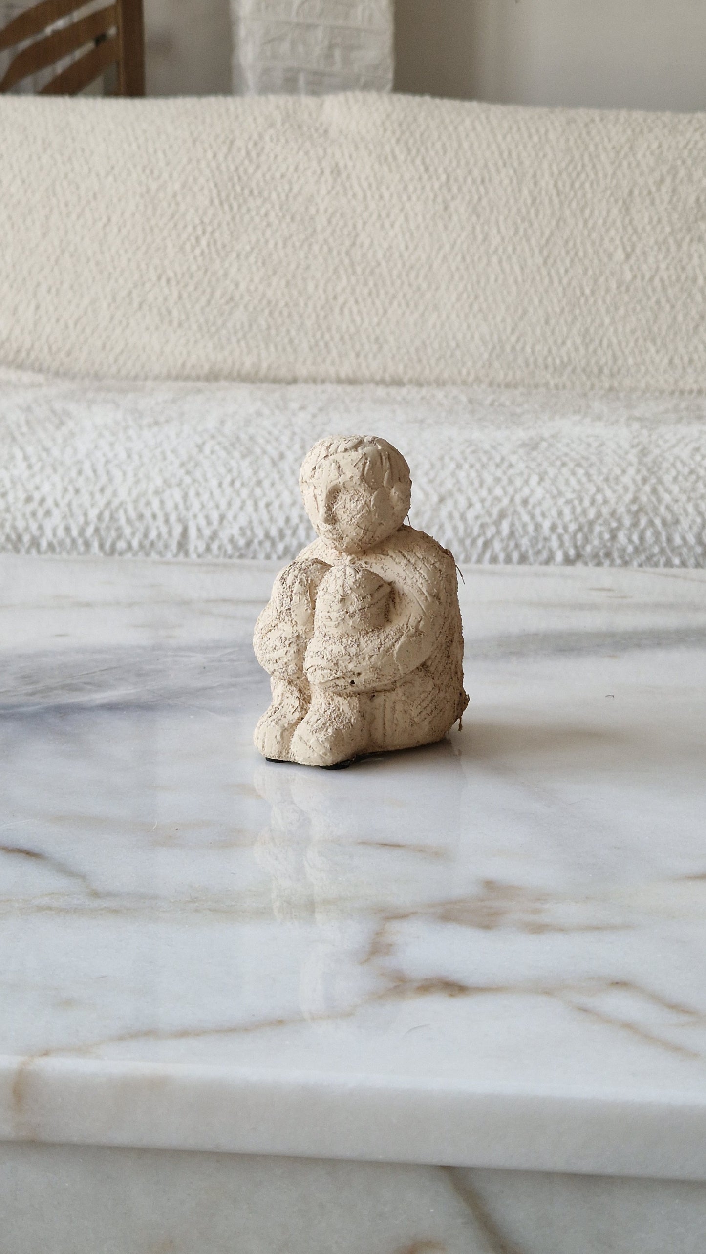 Beeld Little Thinking Stone