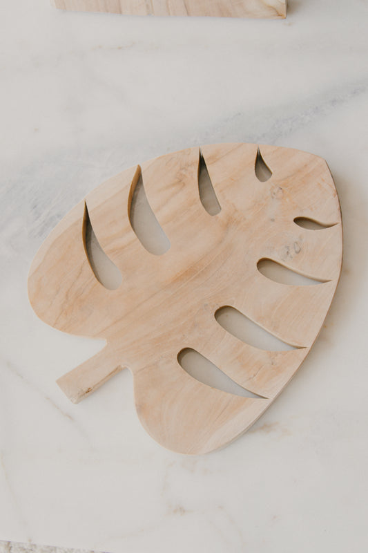Tapasplank Monstera