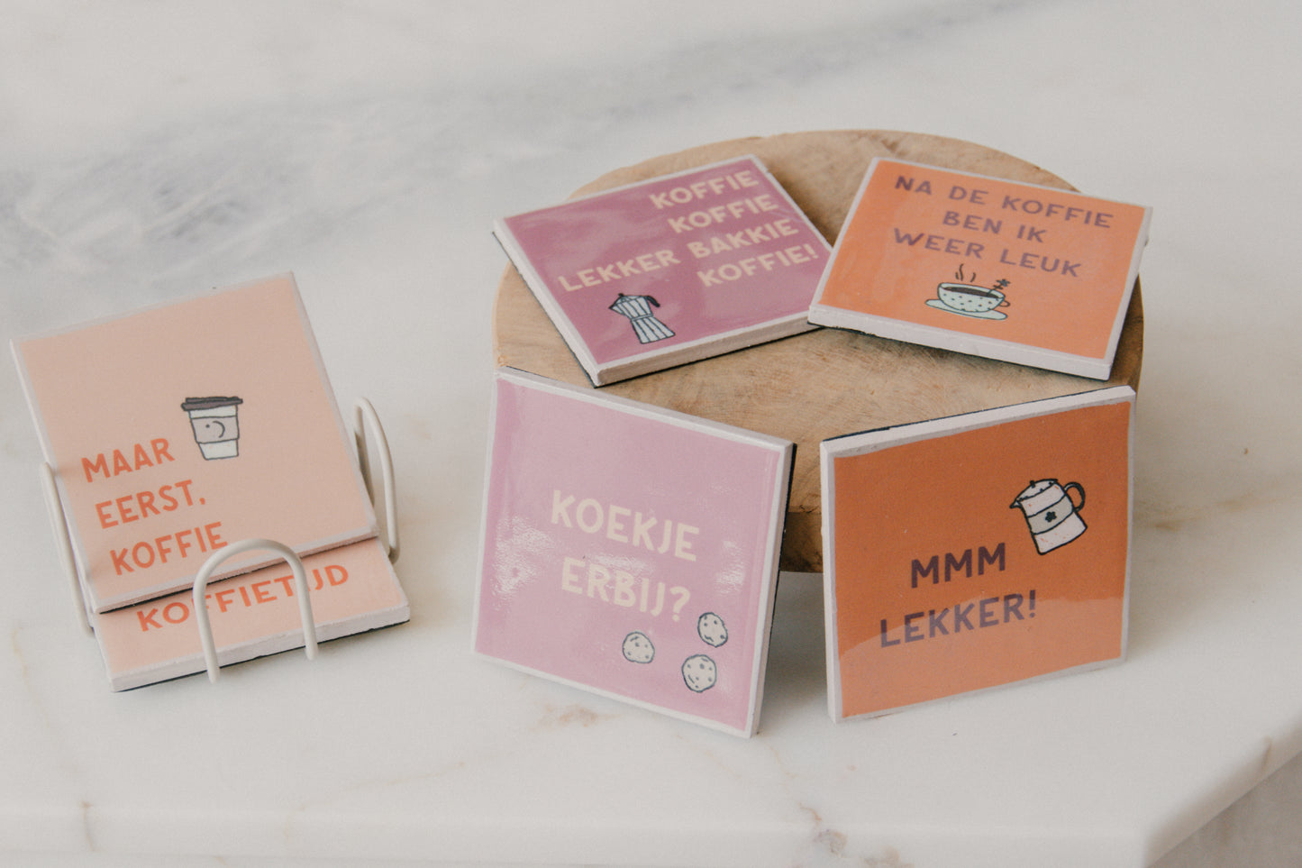 Onderzetters Coffee Quotes