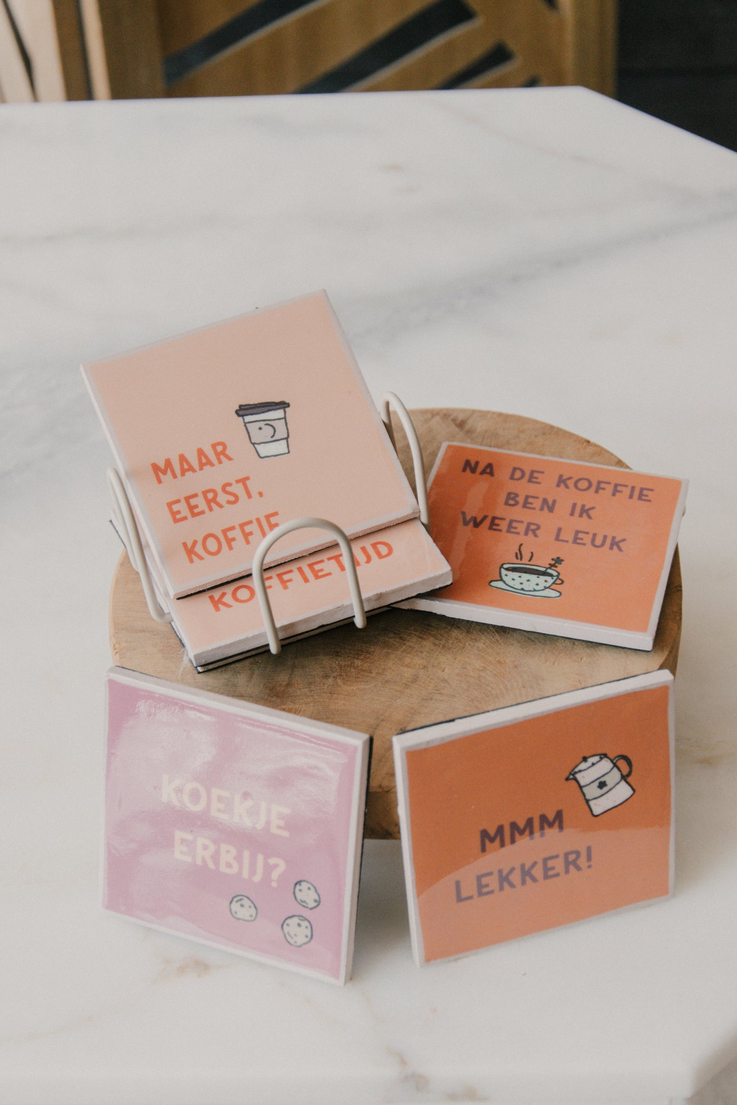 Onderzetters Coffee Quotes
