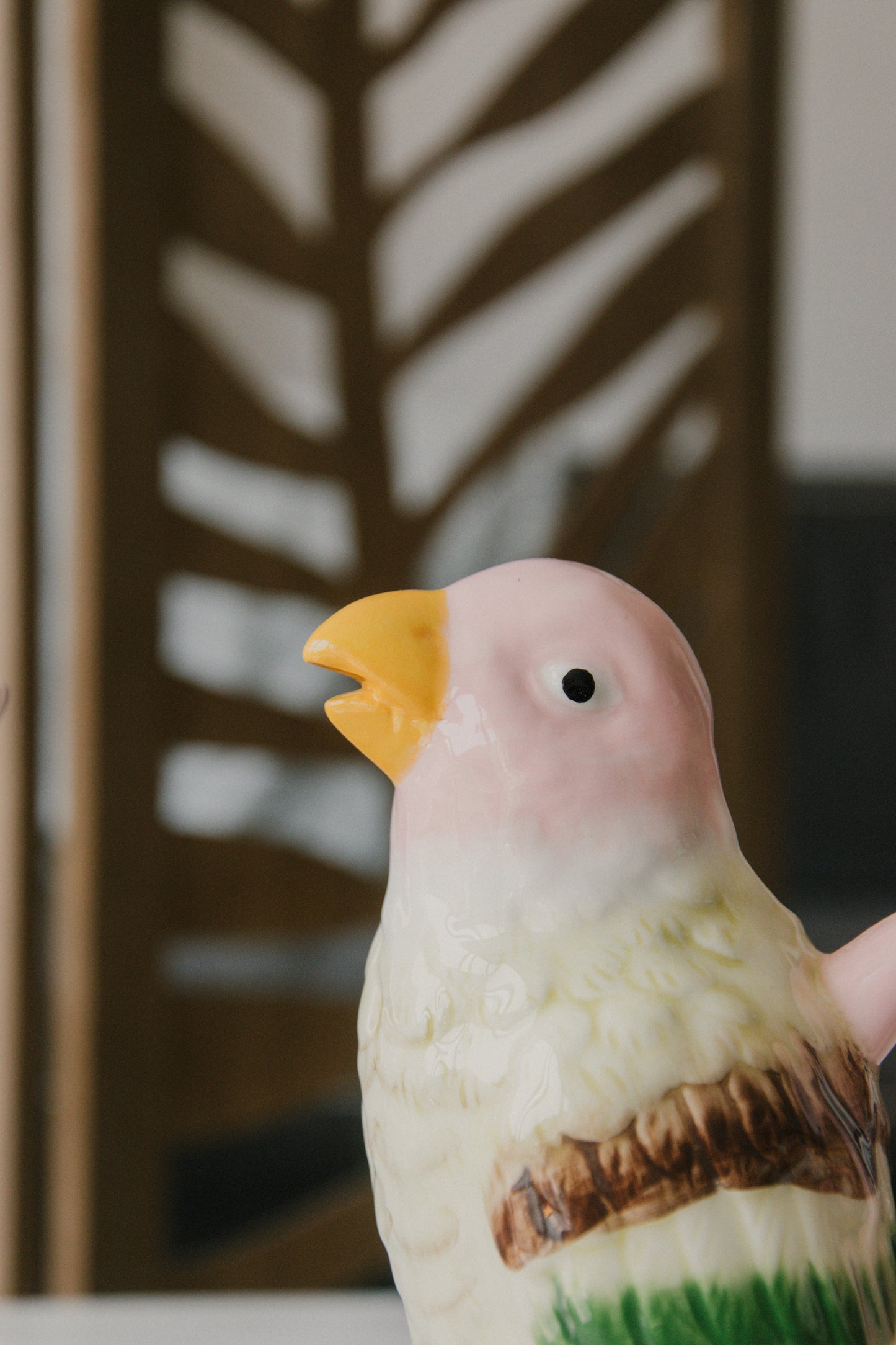 Vogelvaas met handvat